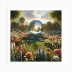 Garden Of Flowers 1 Art Print