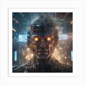 Terminator 1 Art Print