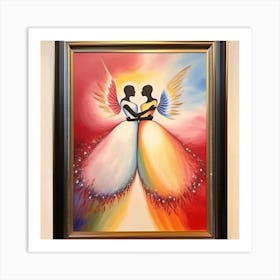 Angels Of Love Art Print