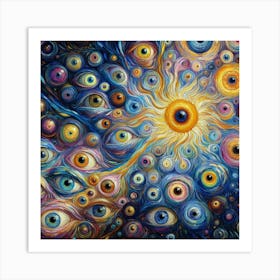 Eyes Of The Universe 1 Art Print