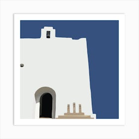 Formentera, Architecture, Church Art Print