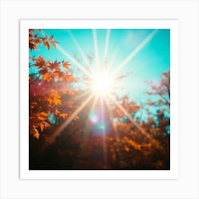 Autumn Leaves 5 Art Print