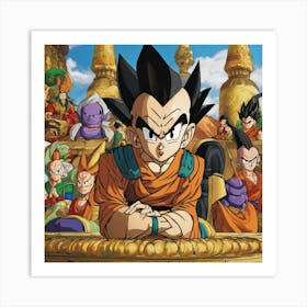 Dragon Ball Z 34 Art Print