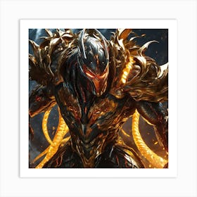 Demon Warrior gujg Art Print