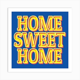 Home Sweet Home Lighting Art Print