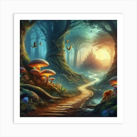 Fairytale Forest Art Print