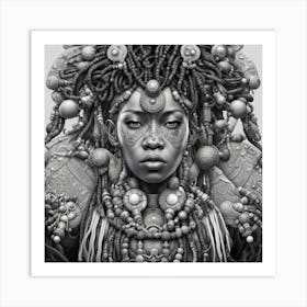 Afrofuturism Art Print