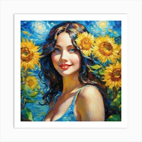 Sunflowersghj Art Print