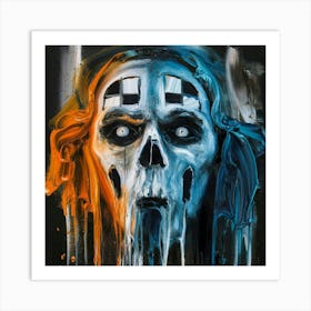 'The Clown' Art Print