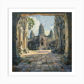 Angkor Art Print