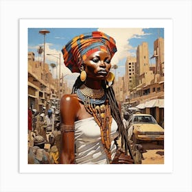 African Woman 2 Art Print