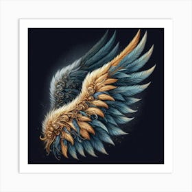 Angel Wings Art Print