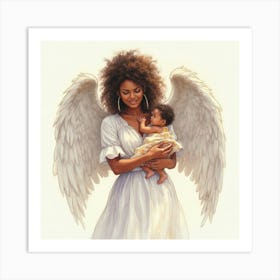 Angel And Baby 1 Poster