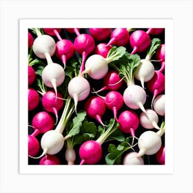 Radishes 11 Art Print