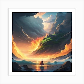 Song Of Fire Art Print