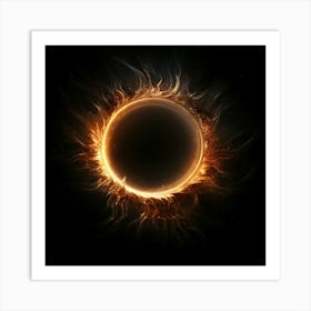 Eclipse Of The Sun Art Print