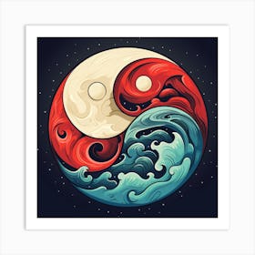 Yin Yang 13 Art Print