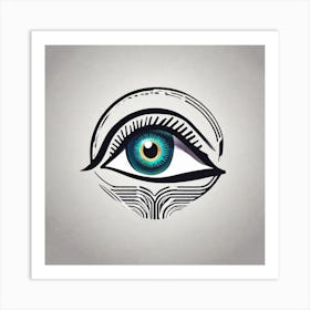 Eye Of God Art Print