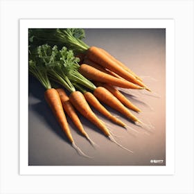 Carrots 33 Art Print