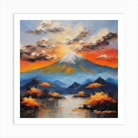 Mt Fuji 6 Art Print