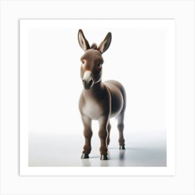 Donkey - Donkey Stock Videos & Royalty-Free Footage Art Print