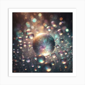 Water Bubbles Art Print