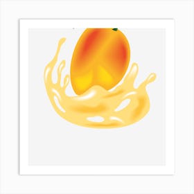 Fresh mango Art Print