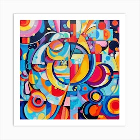 Abstract Painting 5 Art Print