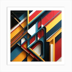 Abstract Painting 3 Art Print