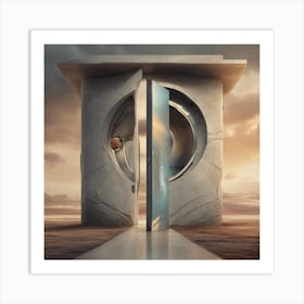 Doorway To The Future 1 Art Print