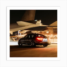 Black Car Art Print