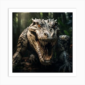 Crocodile 9 Art Print