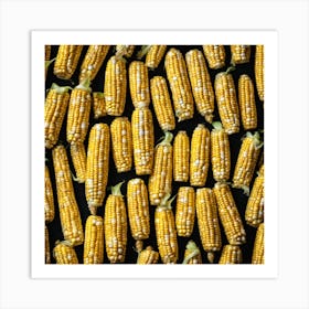 Sweetcorn As A Frame Haze Ultra Detailed Film Photography Light Leaks Larry Bud Melman Trendin Art Print