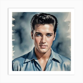 Elvis Presley 4 Art Print