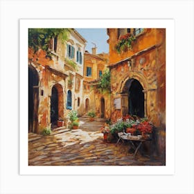 Italian Alley Art Print