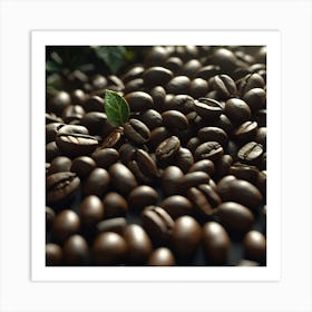 Coffee Beans 147 Art Print