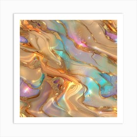 Luxe Marble (7) Art Print