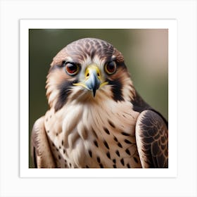 Photo Photo Majestic Falcon Staring With Sharp Talons In Focus 1 Art Print