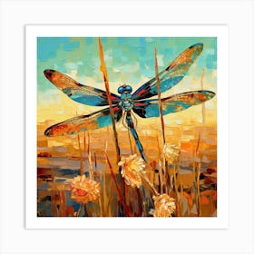 Dragonfly 5 Art Print