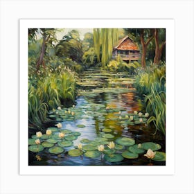 Impressionist Threads: Art Print