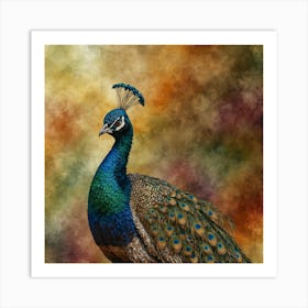 Peacock 3 Art Print