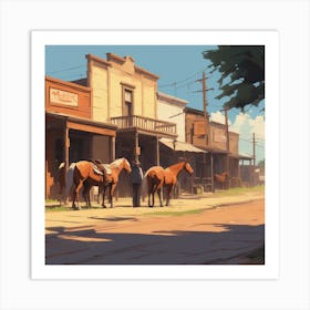 Old West Art Print