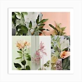 Ivy canva Art Print