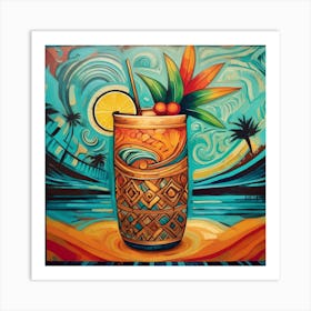 Hawaiian Cocktail 3 Art Print