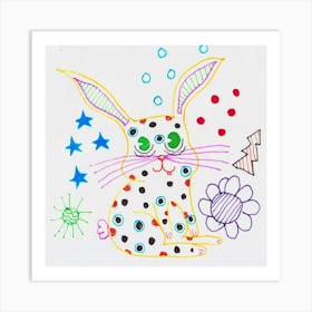 Bunny 1992 Art Print