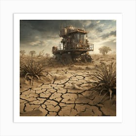 Arid Landscape 15 Art Print