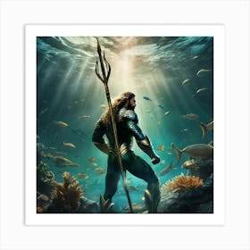 Aquaman 5 Art Print