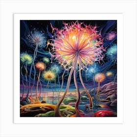 Dandelion 1 Art Print