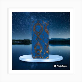 Blue Sky At Night Art Print