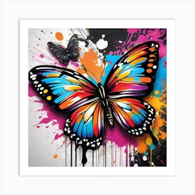 Colorful Butterfly 38 Art Print